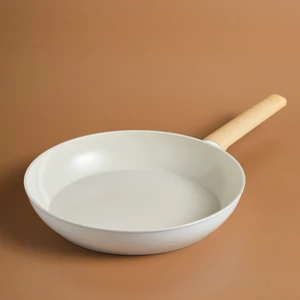 x Refika Swiss Crystal Almond Cream Indüksiyon Tabanlı Tava 30 cm
