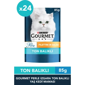 Purina Gourmet Perle 24 Adet Izgara Ton Balıklı Konserve 85 gr
