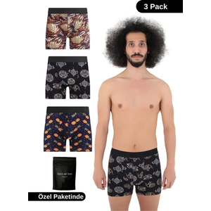 Erkek 3'lü Boxer 1. Sınıf Kumaş Premium Paket Özel Dizayn. Düz Likralı Boxer Şort Çeyizlik Hediyelik