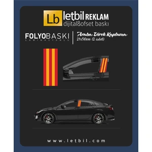 Letbil Reklam Araba Etiketleri, Tuning Kaplama, Direk Folyosu - Gs