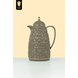 Lale Thermos Cam Hazneli Termos 9034 | 0,6 Lt | Kahve & Çay | 12 Saat Sıcak / 24 Saat Soğuk | Yerli Üretim (Saturn)