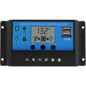 Uretech 30 A Amper Solar Şarj Kontrol Uyumlu Cihazı Regülatörü 30AH 12V/24V
