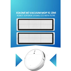 Xiaomi Mi Vacuum Mop 1c 2in1 Robot Süpürge Uyumlu 2'li Hepa Filtre STYTJ01ZHM