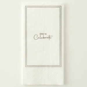 Bella Maison Celebrate 100'lü Kağıt Peçete Beyaz (33x33 cm)