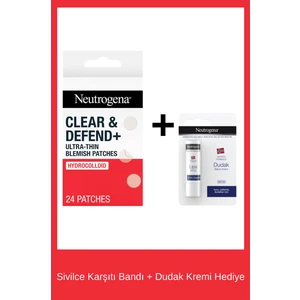 Sıvılce Karşıtı Bandı+Dudak Kremi