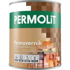 Permovernik Vernikli Ahşap Koruyucu 0,75L - 2,5l | Doğal Görünümlü Renkli Ahşap Koruma Verniği, Iç ve Dış Mekan Için Vernik, Yüksek Uv Dayanımı