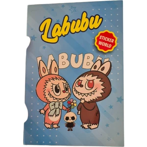 Labubu Sticker Defteri 17X24CM Sayfalar 10 Sayfa Yeni Modeller