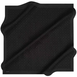 Siyah Elegance Monogram Eşarp 1090500 - 911