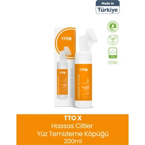 Tto x Hassas Ciltlere Özel Çay Ağacı Içeren Aplikatörlü Yüz Köpüğü