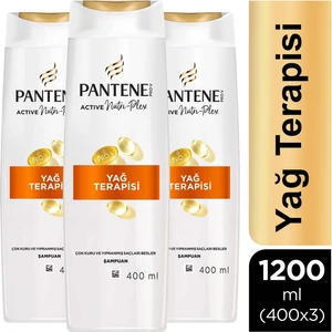 Yağ Terapisi Şampuan 400 ml x 3 Adet