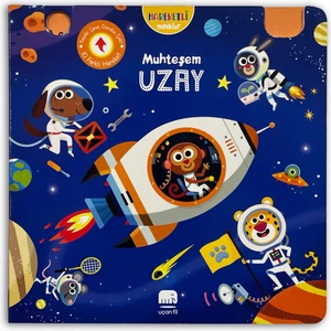 Hareketli Minikler - Muhteşem Uzay (Hareketli Kitap & Dokun Keşfet)