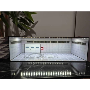 20 Araçlık Hotwheels Diorama Garaj 1