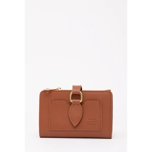 Taba SHK66 Damla Tokalı Çıtçıtlı Ön Cepli Bozuk ve Kağıt Para Bölmeli Kartlıklı Şık Cüzdan