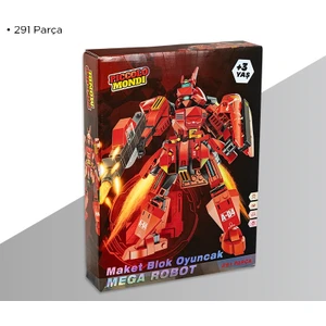 Maket Blok Oyuncak Mega Robot