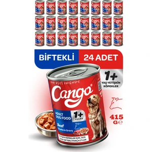 Yaş Yetişkin Köpek Maması Etli 415GR 24LÜ