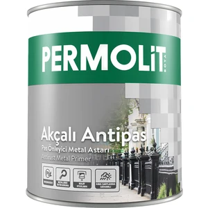 Akçalı Antipas Pas Önleyici Metal Astarı Gri 0,75L - 2,5l | Metal Yüzeyler Için Uzun Ömürlü Koruma Astarı, Pas Önleyici Metal Astarı ve Koruyucu Boya Astarı