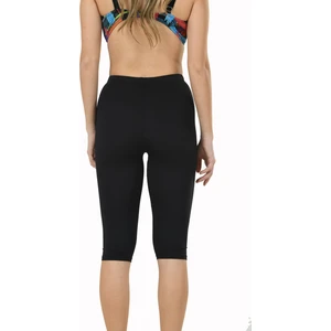 Bayan Siyah Kapri Tayt Mayo Yüzücü Taytı