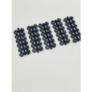 Şeffaf Çıtçıt / Plastik Çıtçıt / 5 Li Set