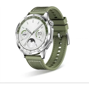 Amazfit Balance Uyumlu 22MM Örgü Dikişli Silikon KORDON-102 Yeşil