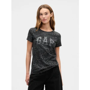 Kadın Gri Gap Logo T-Shirt