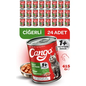 Yetişkin Yaş Kedi Maması Ciğerli 415GR 24LÜ