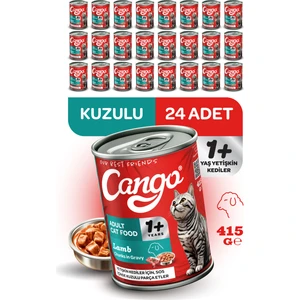 Yetişkin Yaş Kedi Maması Kuzu Etli 415GR 24LÜ