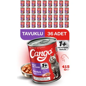Yetişkin Yaş Kedi Maması Tavuklu 415GR 36LI