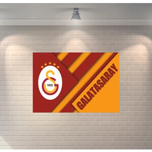 Galatasaray Logo 1 Dekoratif Ahşap Poster
