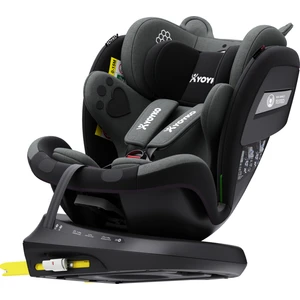 Bear 360 Derece Dönebilir Yatabilir 0-36 kg Isofixli Oto Koltuğu Gri