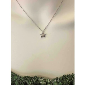 Minimalist Yıldızlı Çelik Kolye , Yıldızlı Kolye  , Uzay Figürlü Kolye