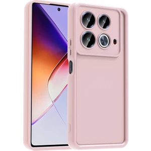 Infinix Note 40 4g Kamera Korumalı ve Ergonomik Şık Ananas Silikon Kılıf