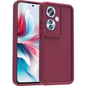 Oppo Reno 11F Kılıf Esnek ve Soft Kamera Korumalı Monox Premium Silikon Kapak