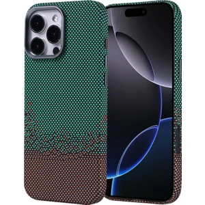 iPhone 16 Pro Kılıf Ultra Ince Karbon Tasarımlı ve Magsafeli Cabix Premium Kapak