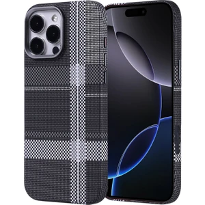 iPhone 16 Pro Kılıf Ultra Ince Karbon Tasarımlı ve Magsafeli Cabix Premium Kapak