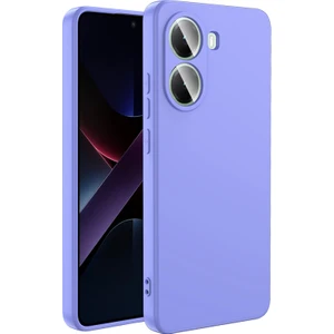 Poco X7 Pro  Içi Kadife Dolgulu Şık Candy Lansman Silikon Kılıf