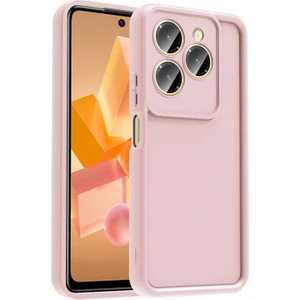Infinix Hot 40 Pro Kamera Korumalı ve Ergonomik Şık Ananas Silikon Kılıf