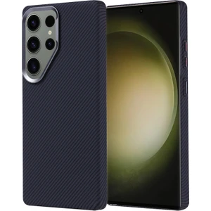 Galaxy S25 Ultra Kılıf Ultra Ince Karbon Tasarımlı ve Magsafeli Cabix Premium Kapak