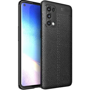 Oppo Reno 5 5g Kılıf Deri Görünümlü Deriko Premium Silikon Kapak