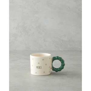 Merci Seramik Kupa 260 ml Yeşil
