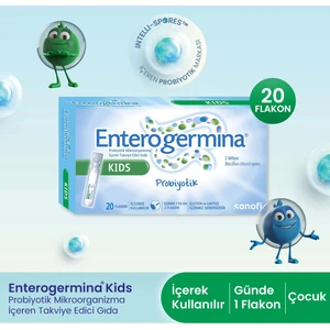 Kids 20 Flakon 2 Milyar Bacillus Clausii Sporu İçeren Probiyotik