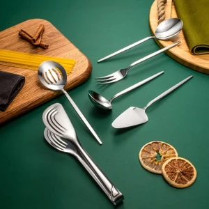 Luxe Silver 6 Parça Servis Seti Sade