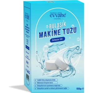 Evvahe Doğal Bulaşık Makine Tuzu (1 kg)