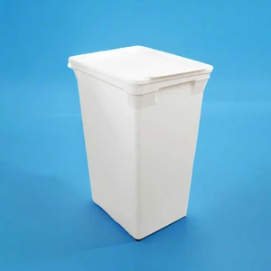 Trashbin Beyaz 40 L Plastik Çöp Kovası