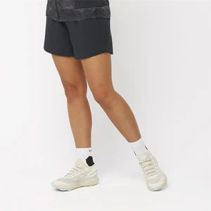 Cross 5'' Short Kadın Siyah Koşu Şortu