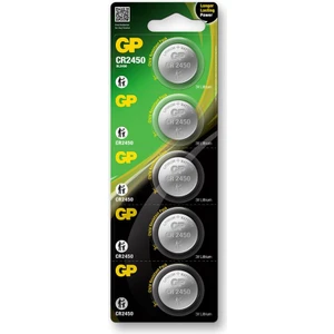 CR2450-C5 3V Lityum Düğme Pil 5'li Paket