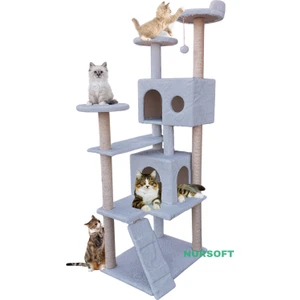 Kule Kedi Evi Tırmalama ve Kedi Evi