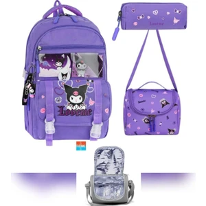 Dainty Bag Kuromi Ilkokul Çanta Seti