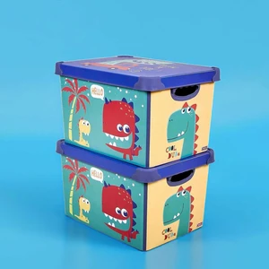 Style Box Dude Dekoratif Oyuncak Kutusu Seti - 2x 20 L