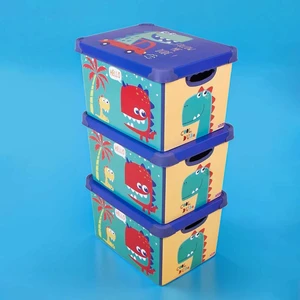 Style Box Dude Dekoratif Oyuncak Kutu Seti - 3x 20 Litre