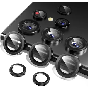 Samsung Galaxy S25 Ultra Uyumlu Kamera Lens Koruyucu Mercek Çerçeve